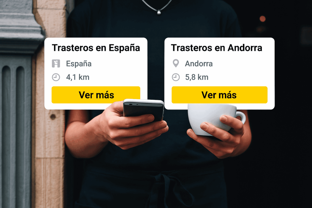Comparador de trasteros - Aquiloguardo
