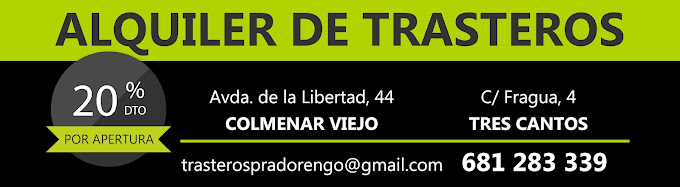 Prado Rengo - Tres Cantos - Trastero en Tres Cantos